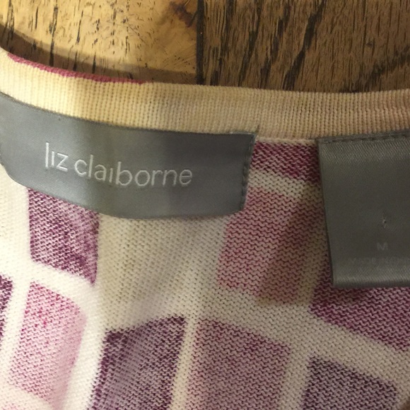 Liz Claiborne button up sweater - Picture 4 of 6